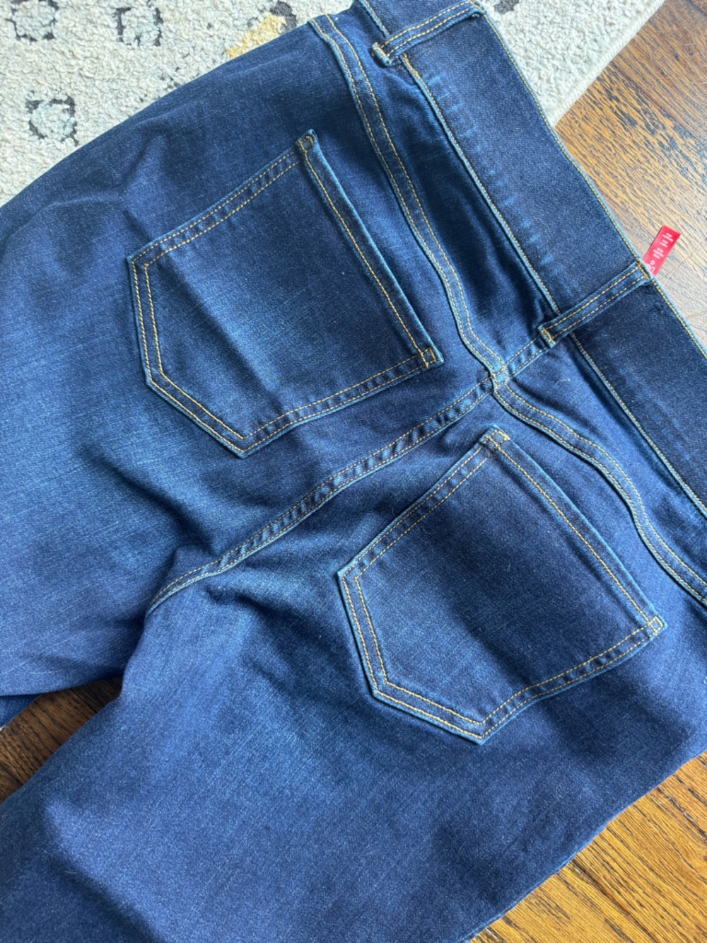 Petite Large women’s SPANX Dark Blue Jeans
